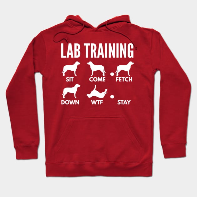 Lab Training Lab Dog Tricks Hoodie by DoggyStyles